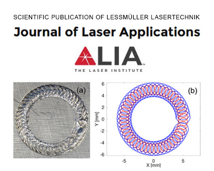 Weld depth laser welding on ALIA live with Lessmüller